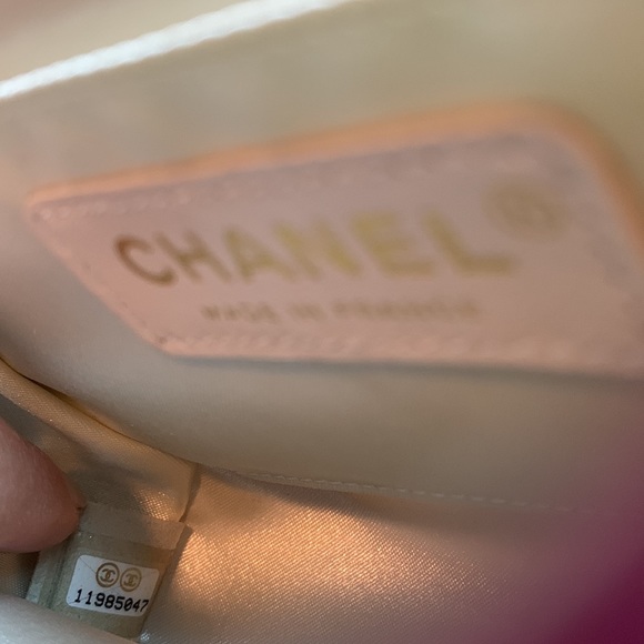 CHANEL Bags Chanel Hot Pink Magenta Rare Vintage Silk Vegan Gold Hw